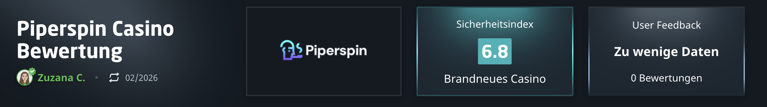 Piperspin Casino Guru Bewertung Gesamtübersicht 2026